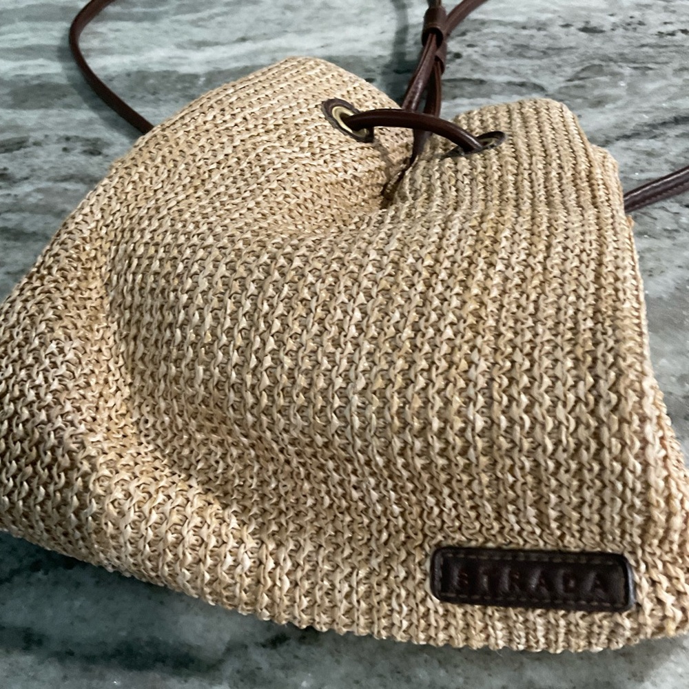 Strada tan woven backpack - Picture 5 of 11